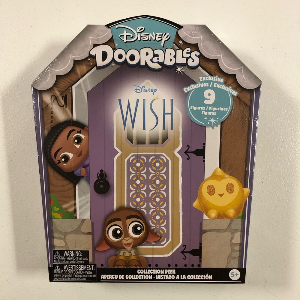 NEW  2023 Disney Doorables WISH Exclusive 9 Figures Collection Peek